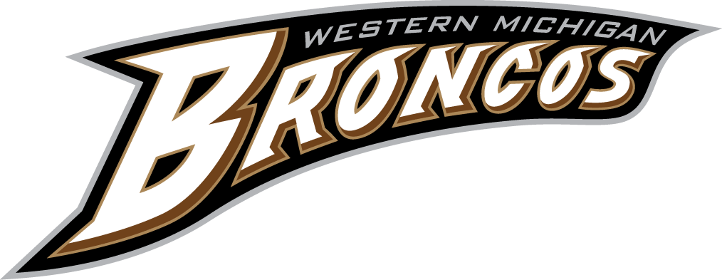 Western Michigan Broncos 1998-2015 Wordmark Logo vinyl decal